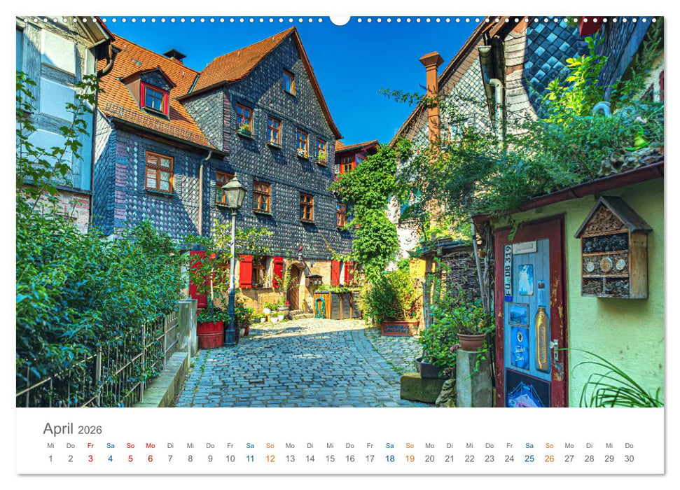 Fürth - die Denkmalstadt (CALVENDO Wandkalender 2026)