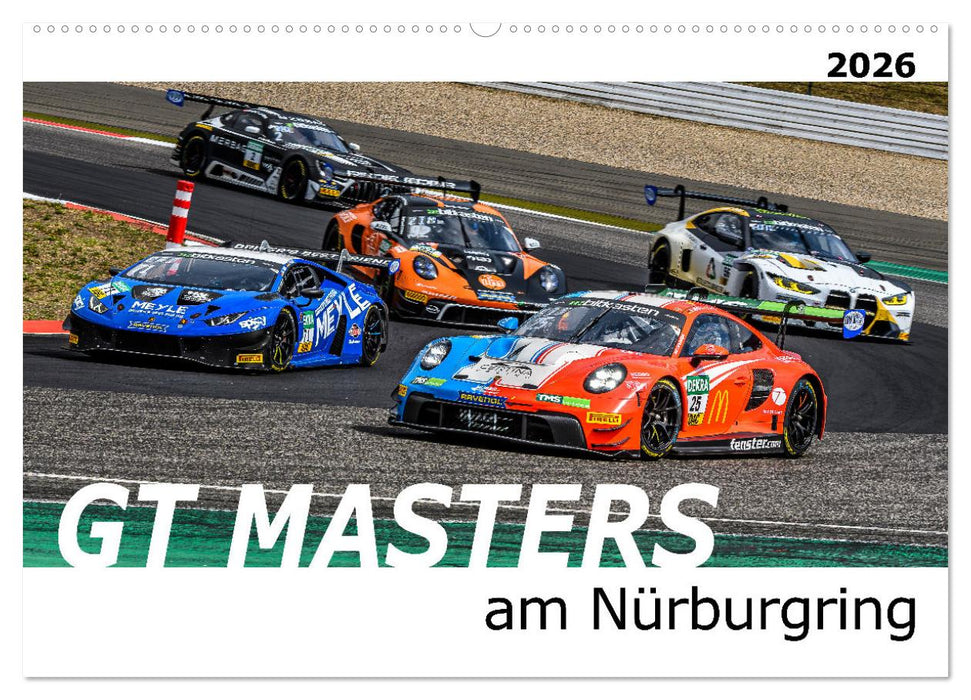 GT Masters am Nürburgring (CALVENDO Wandkalender 2026)