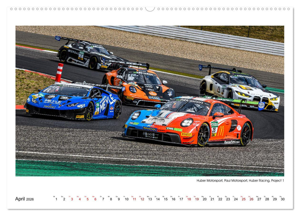 GT Masters am Nürburgring (CALVENDO Wandkalender 2026)