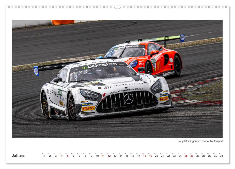 GT Masters am Nürburgring (CALVENDO Premium Wandkalender 2026)