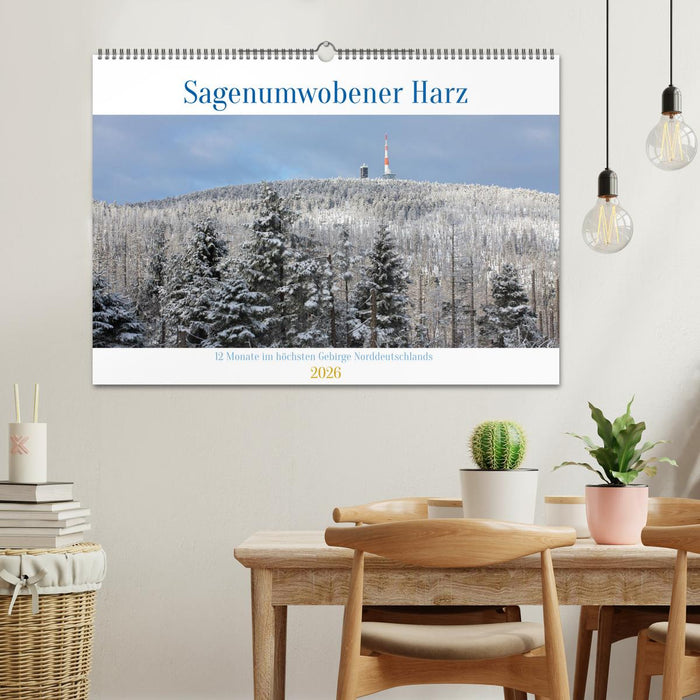 Sagenumwobener Harz (CALVENDO Wandkalender 2026)