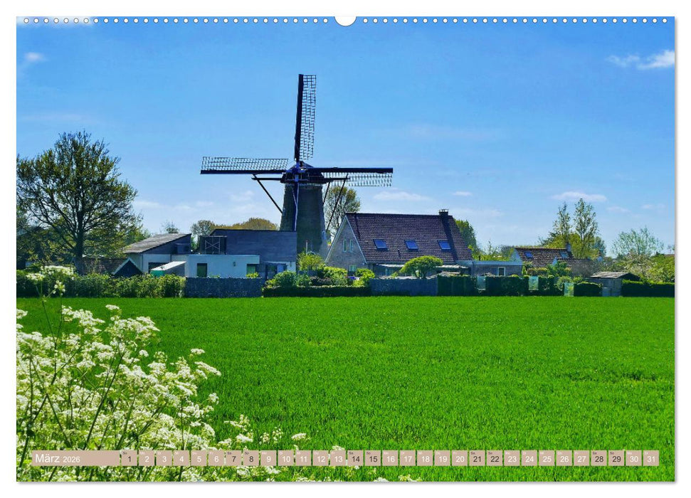 Zeeland - Wasser, Sand und Meer (CALVENDO Wandkalender 2026)