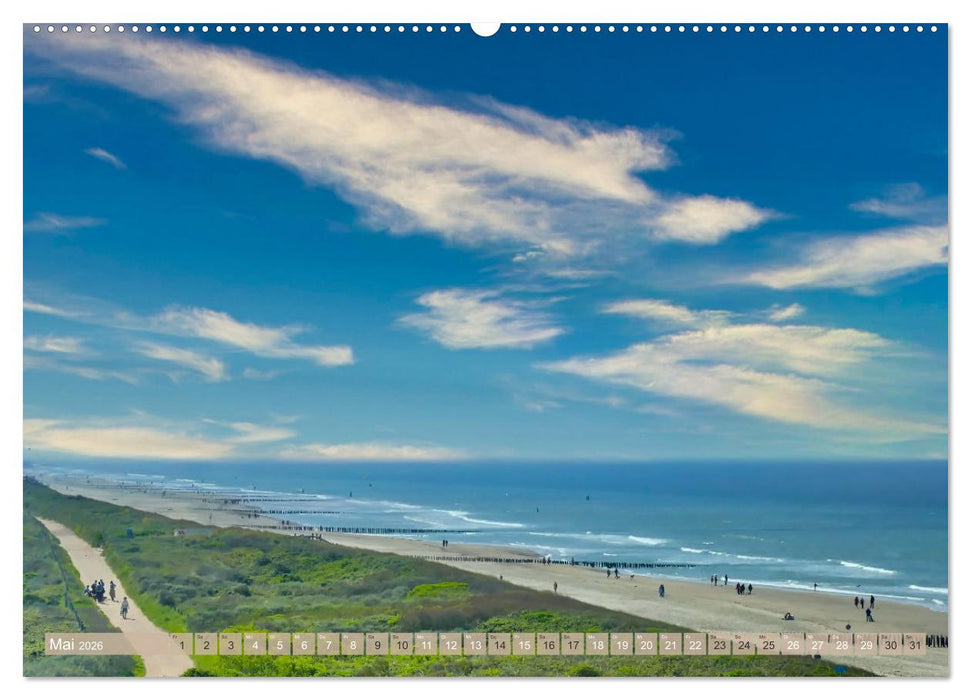 Zeeland - Wasser, Sand und Meer (CALVENDO Wandkalender 2026)