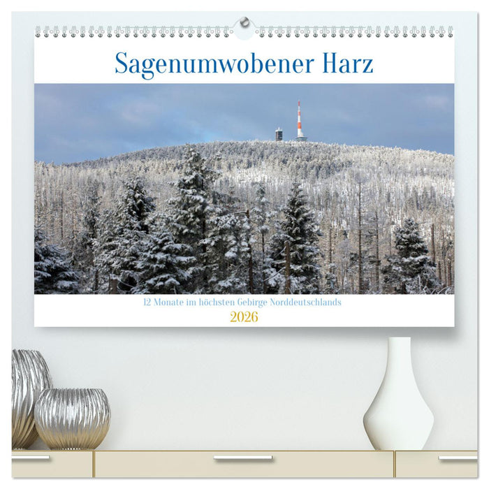 Sagenumwobener Harz (CALVENDO Premium Wandkalender 2026)