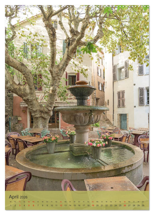 Schönste Dörfer - Provence-Alpes-Côte d'Azur (CALVENDO Wandkalender 2026)