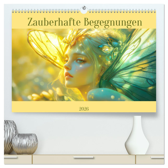 Zauberhafte Begegnungen (CALVENDO Premium Wandkalender 2026)