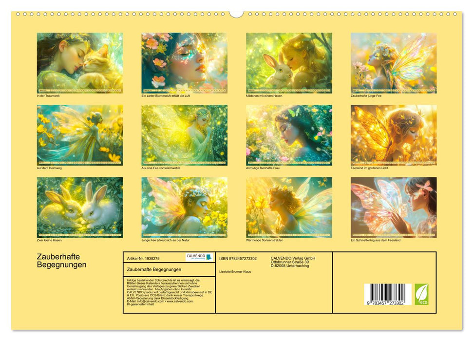 Zauberhafte Begegnungen (CALVENDO Premium Wandkalender 2026)
