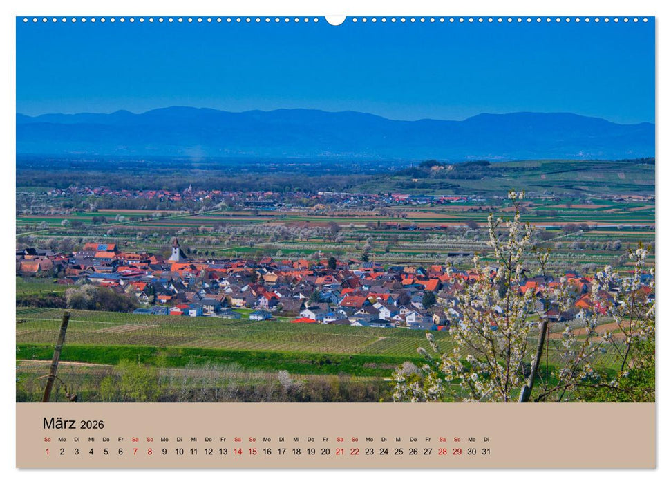 Kaiserstuhlblicke (CALVENDO Premium Wandkalender 2026)