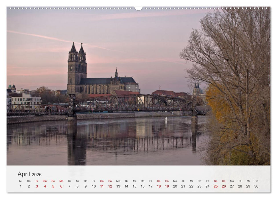 Magdeburg - Landeshauptstadt Sachsen-Anhalts (CALVENDO Premium Wandkalender 2026)