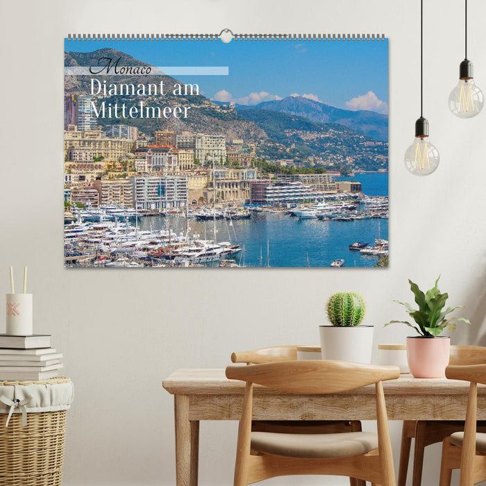 Monaco - Diamant am Mittelmeer (CALVENDO Wandkalender 2026)