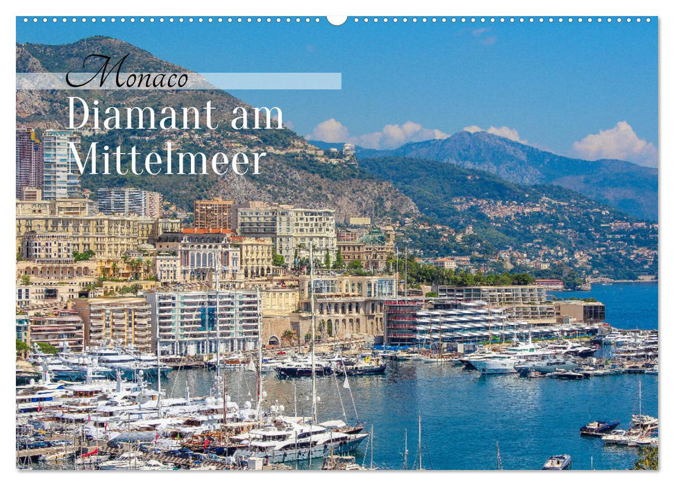 Monaco - Diamant am Mittelmeer (CALVENDO Wandkalender 2026)