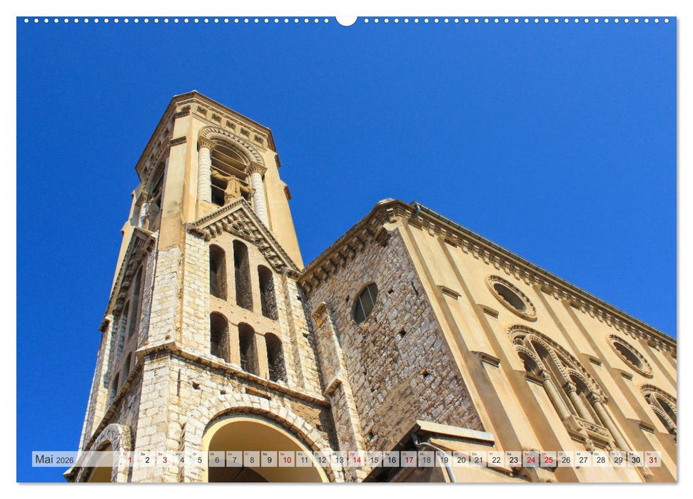 Monaco - Diamant am Mittelmeer (CALVENDO Wandkalender 2026)