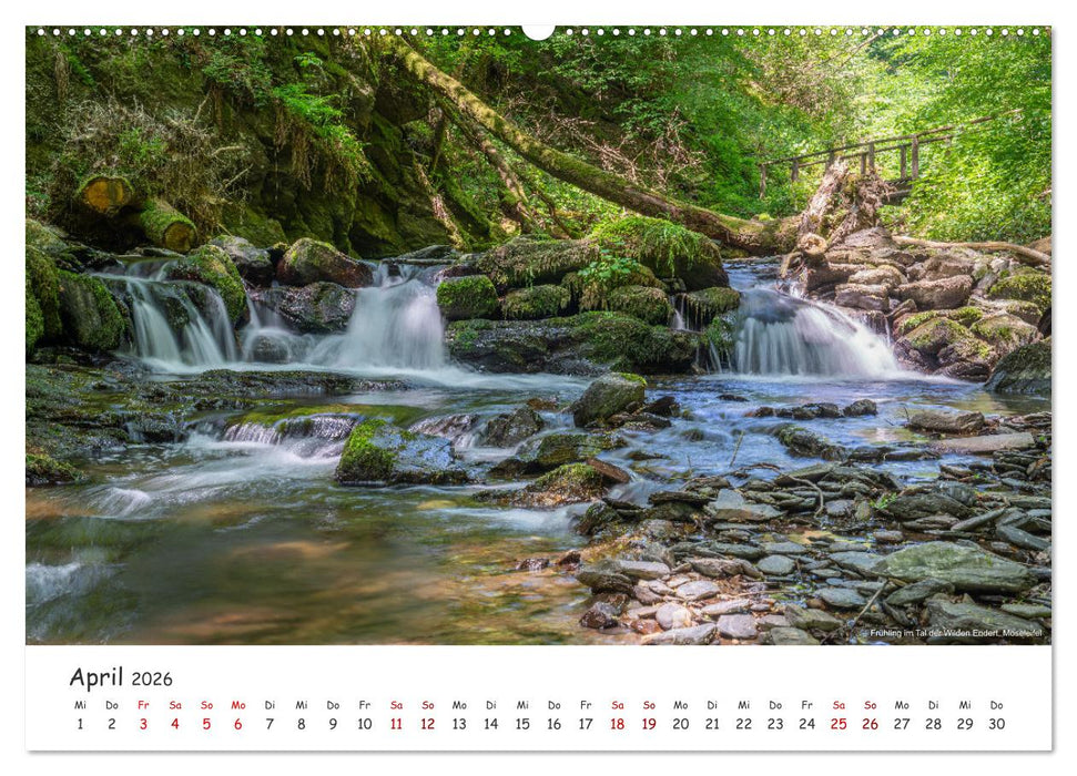 Heimat Entdecken: Eifel - Stille Maare und rauschende Wasser (CALVENDO Wandkalender 2026)