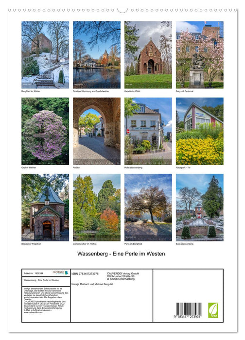 Wassenberg - Eine Perle im Westen (CALVENDO Premium Wandkalender 2026)