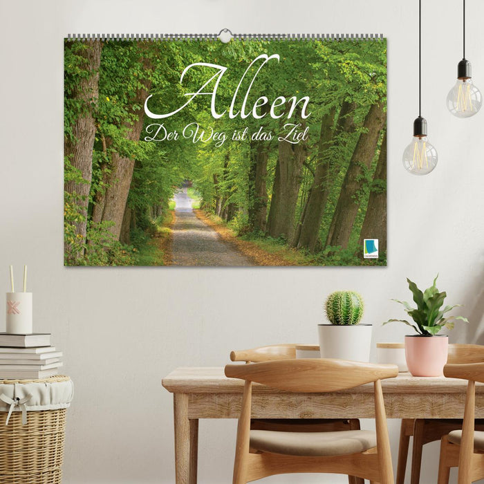 Alleen: Der Weg ist das Ziel (CALVENDO Wandkalender 2026)