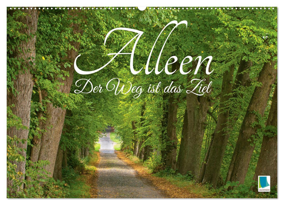 Alleen: Der Weg ist das Ziel (CALVENDO Wandkalender 2026)