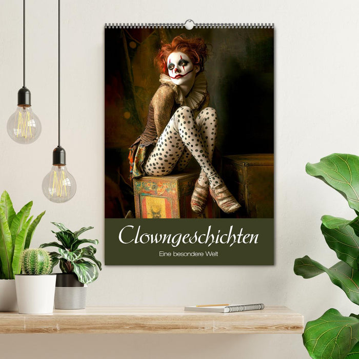 Clowngeschichten - Eine besondere Welt (CALVENDO Wandkalender 2026)