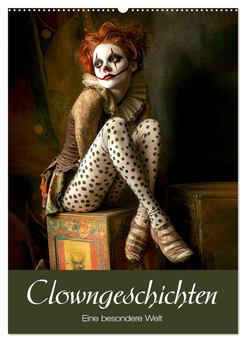 Clowngeschichten - Eine besondere Welt (CALVENDO Wandkalender 2026)