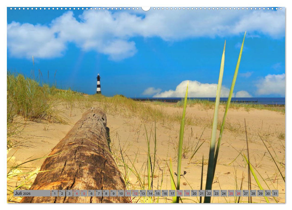 Zeeland - Urlaubsträume am Strand von Breskens (CALVENDO Premium Wandkalender 2026)