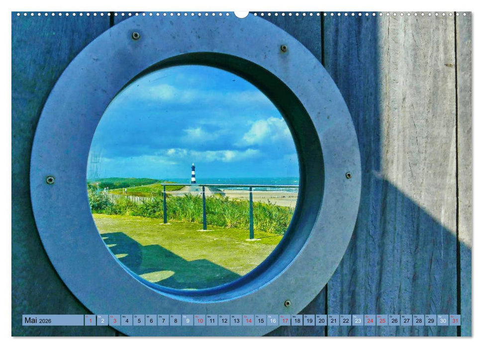 Zeeland - Urlaubsträume am Strand von Breskens (CALVENDO Wandkalender 2026)