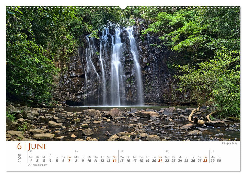 Australien - Cairns-Brisbane (CALVENDO Wandkalender 2026)
