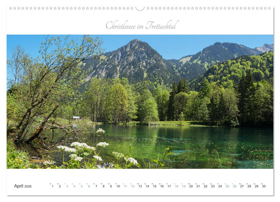 Wanderlust Oberstdorf (CALVENDO Premium Wandkalender 2026)