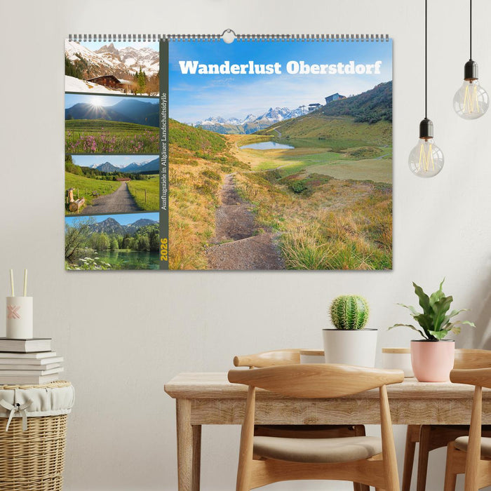 Wanderlust Oberstdorf (CALVENDO Wandkalender 2026)
