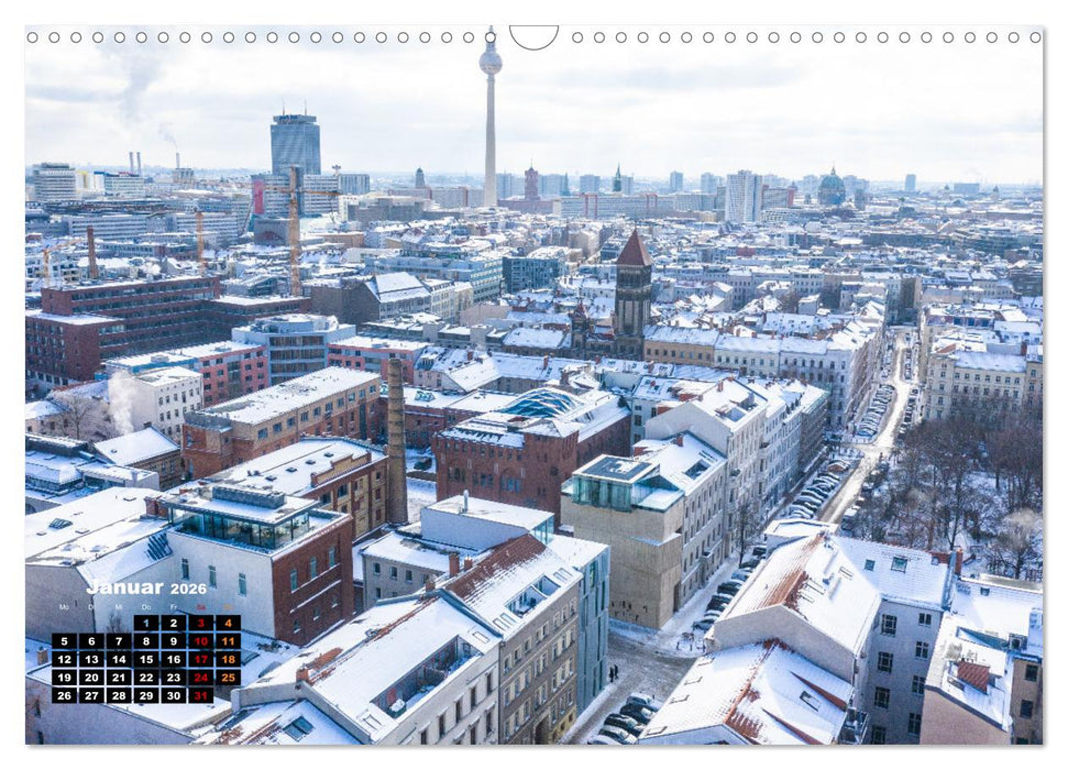 Berlin - Reise durch die deutsche Geschichte (CALVENDO Wandkalender 2026)