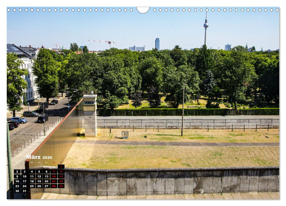 Berlin - Reise durch die deutsche Geschichte (CALVENDO Wandkalender 2026)
