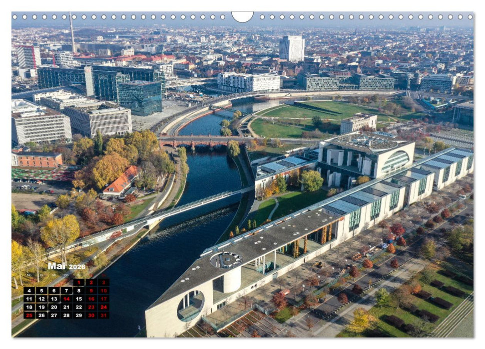 Berlin - Reise durch die deutsche Geschichte (CALVENDO Wandkalender 2026)