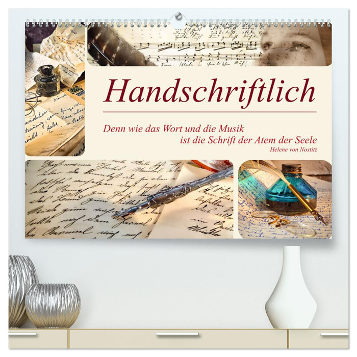 Handschriftlich (CALVENDO Premium Wandkalender 2026)