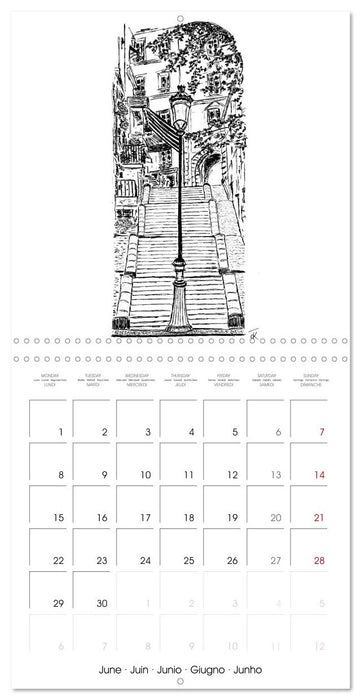 My PARIS (CALVENDO Calendrier mensuel 2026)