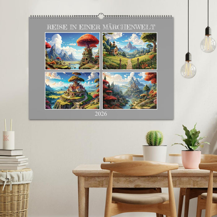 Reise in einer Märchenwelt (CALVENDO Wandkalender 2026)