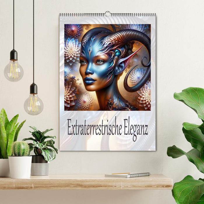 Extraterrestrische Eleganz (CALVENDO Wandkalender 2026)