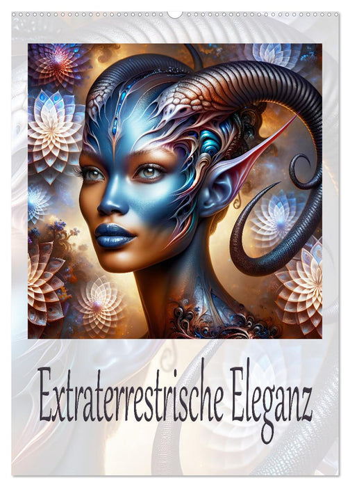Extraterrestrische Eleganz (CALVENDO Wandkalender 2026)