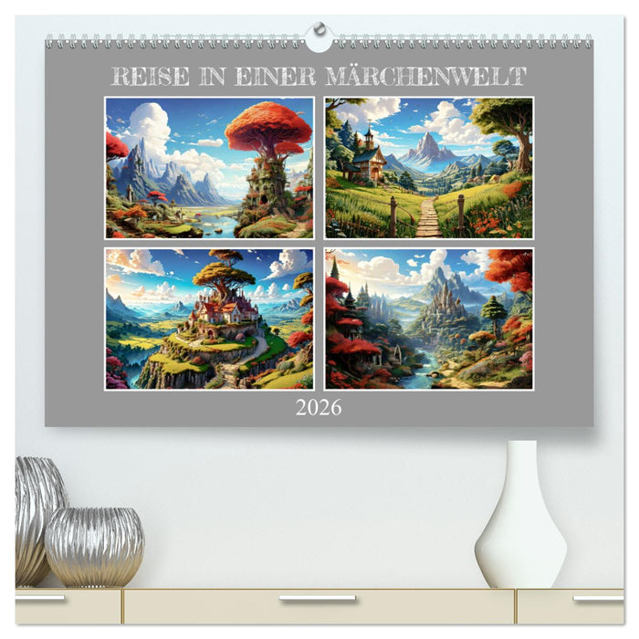 Reise in einer Märchenwelt (CALVENDO Premium Wandkalender 2026)