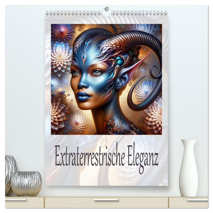 Extraterrestrische Eleganz (CALVENDO Premium Wandkalender 2026)