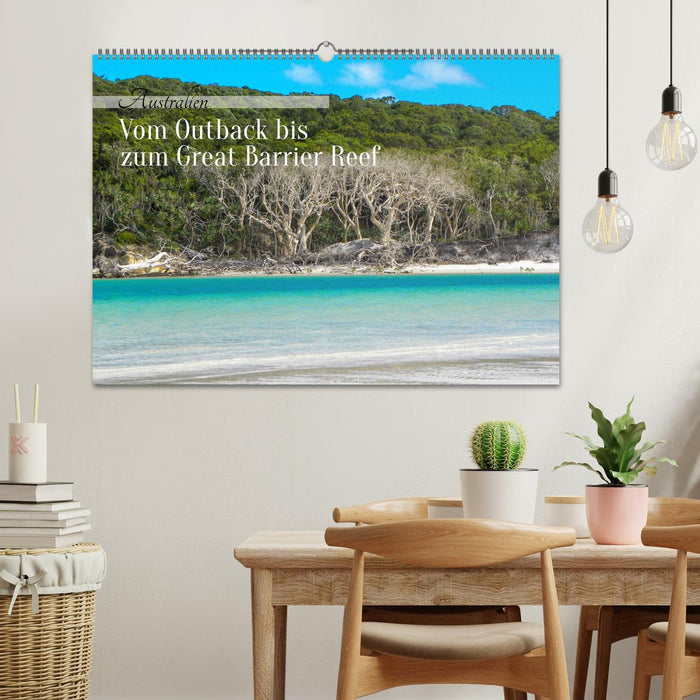 Australien - Vom Outback bis zum Great Barrier Reef (CALVENDO Wandkalender 2026)