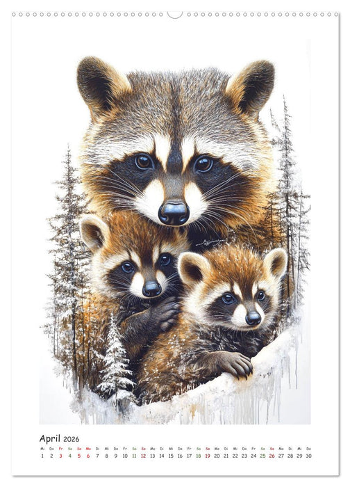 Wild und vertraut (CALVENDO Wandkalender 2026)