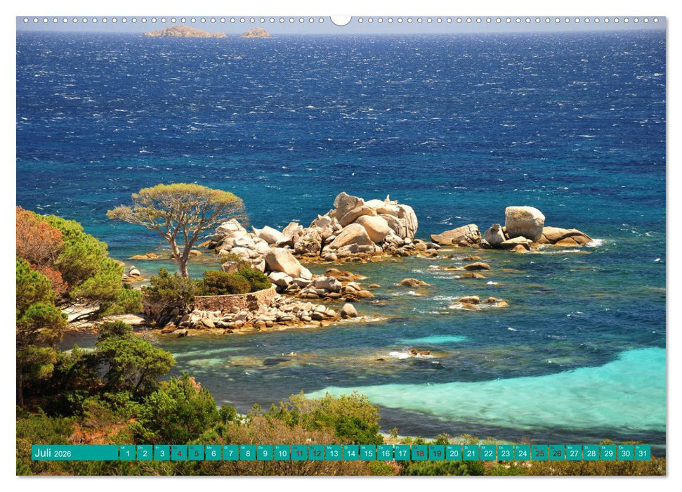 Korsika – die Perle im Mittelmeer (CALVENDO Premium Wandkalender 2026)