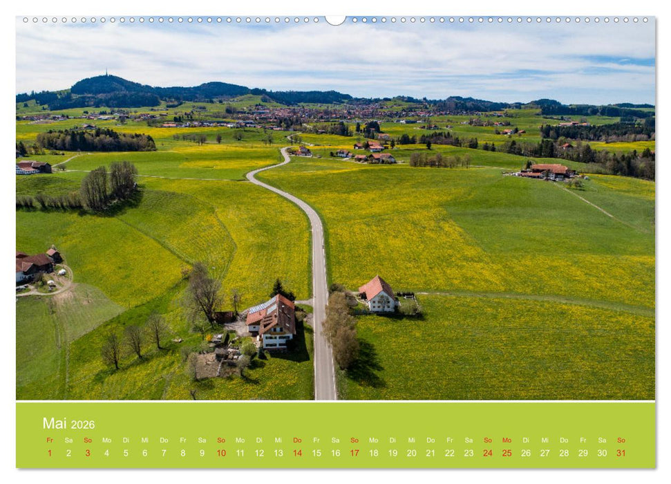 Wo das Allgäu am schönsten ist (CALVENDO Premium Wandkalender 2026)