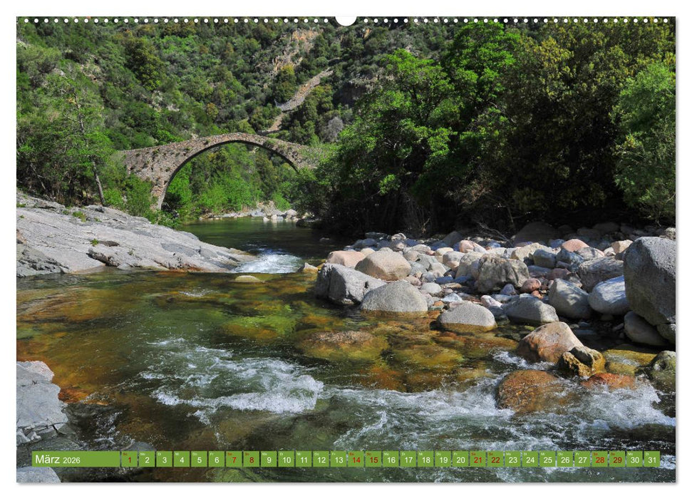 Korsika – die Perle im Mittelmeer (CALVENDO Wandkalender 2026)