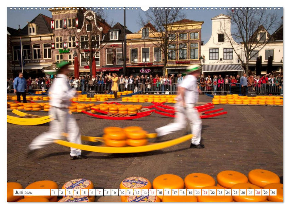 Die ganze Vielfalt der Niederlande (CALVENDO Wandkalender 2026)