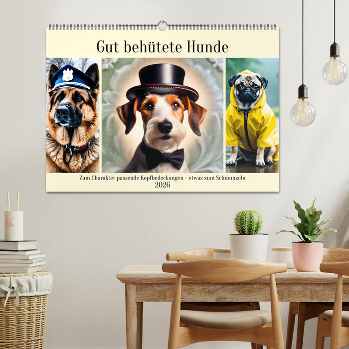Gut behütete Hunde (CALVENDO Wandkalender 2026)