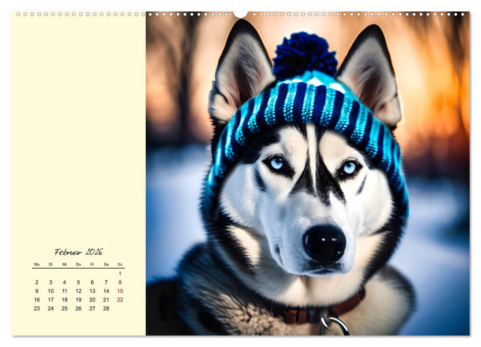 Gut behütete Hunde (CALVENDO Wandkalender 2026)