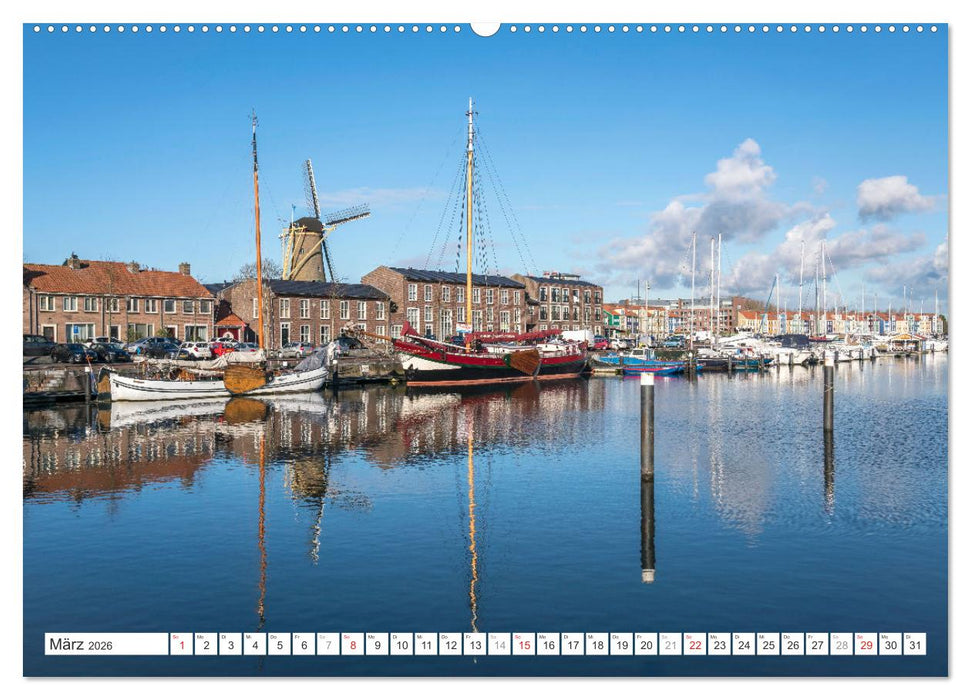 Die ganze Vielfalt der Niederlande (CALVENDO Premium Wandkalender 2026)