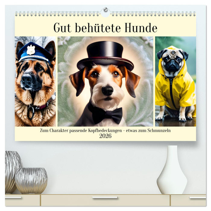 Gut behütete Hunde (CALVENDO Premium Wandkalender 2026)