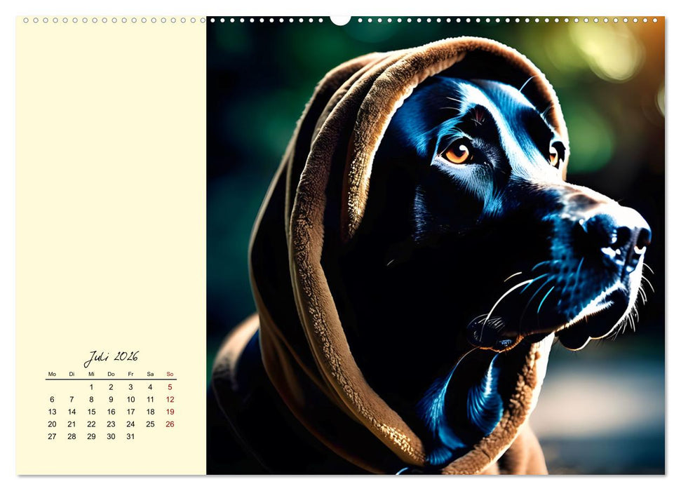 Gut behütete Hunde (CALVENDO Premium Wandkalender 2026)