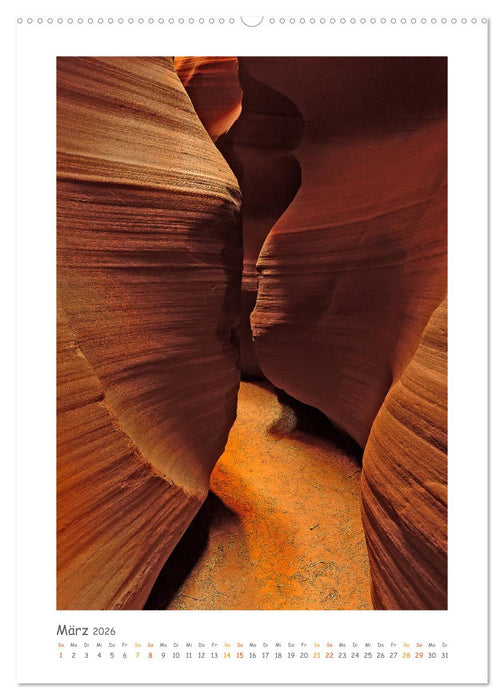 peaceful silence - einsame Landschaften (CALVENDO Wandkalender 2026)