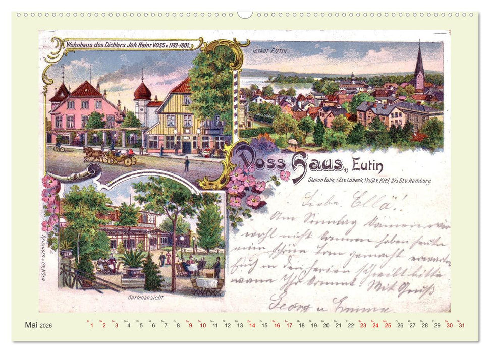 Gruß aus Eutin (CALVENDO Wandkalender 2026)